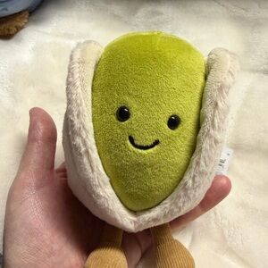 Jellycat Green and Cream Stuffed Toy